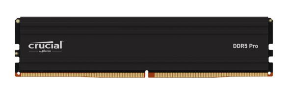 Crucial Pro 16GB (1x16GB) DDR5 UDIMM 6000MHz CL48 Black Heat Spreader Support Intel XMP AMD Ryzen Desktop PC Gaming Memory ~CT16G48C40U5 CT16G56C46U5
