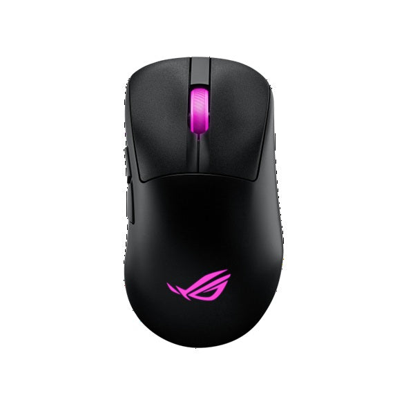 ASUS ROG Keris II Origin Gaming Mouse Black, ROG Micro Switch II, USB/Bluetooth/RF 2.4GHz, 8000â¯Hz, AURA Sync, 2â¯m paracord