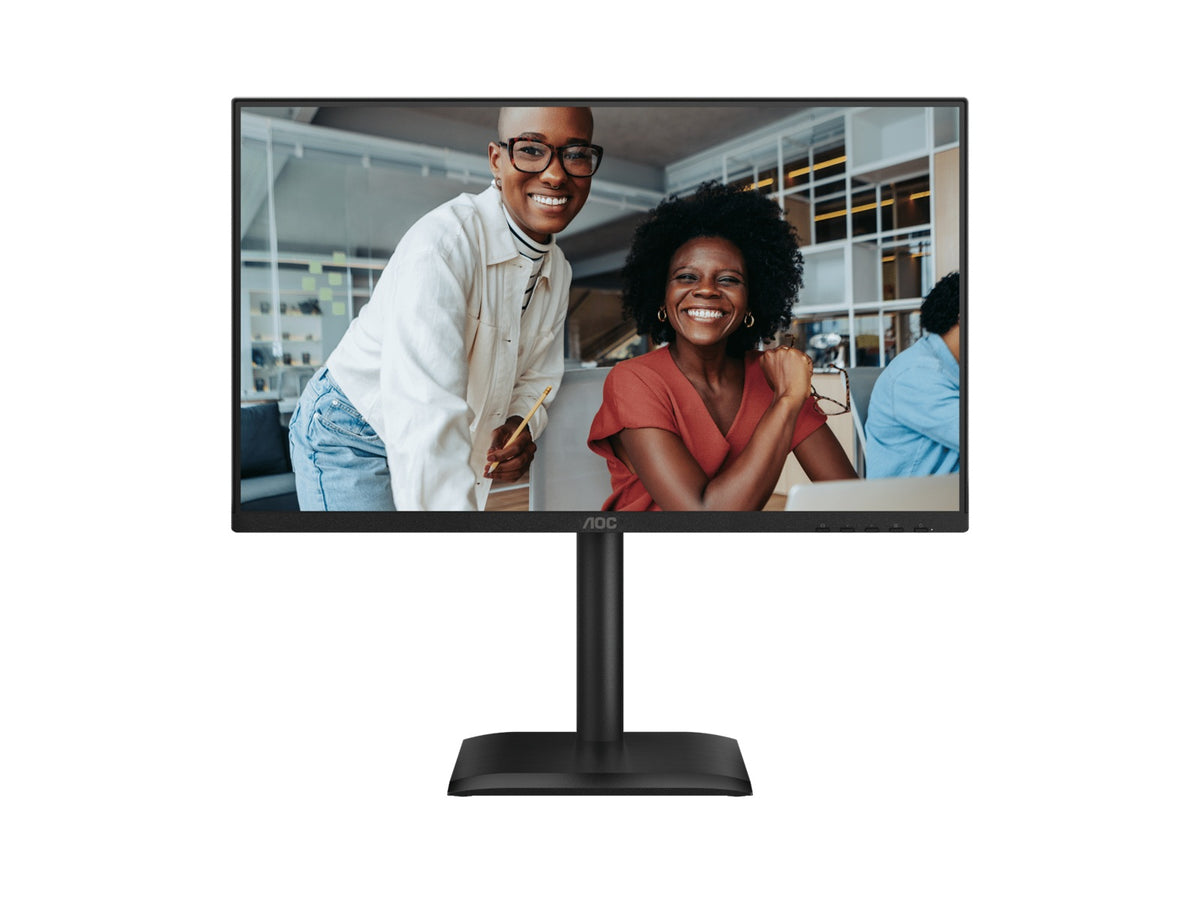 AOC 23.8' IPS, 1080p 120Hz, 300 nits, 1500:1, 4ms/1ms, 96% NTSC, HDMI 1.4, DP 1.2, VGA, USB3.2Ã4, 2Ã2W speakers, fully adjustable stand, VESA