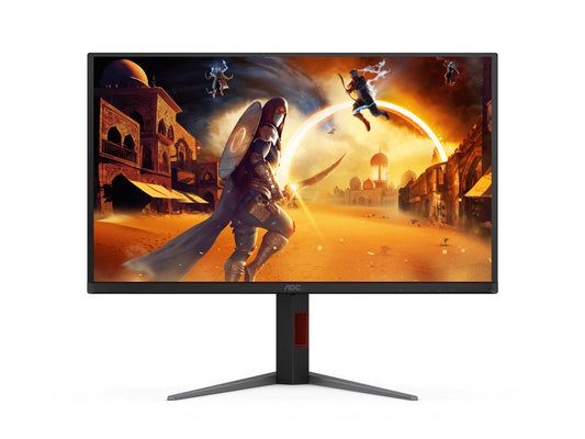 AOC 26.5' QD-OLED, 2560Ã1440@280Hz, 0.03ms, 1000cd/mÂ² HDR, DCI-P3 99%, sRGB 100%, 1.07B colors, DP1.4, HDMI2.1, USB 3.2Ã4, VESA 100Ã100, 130mm