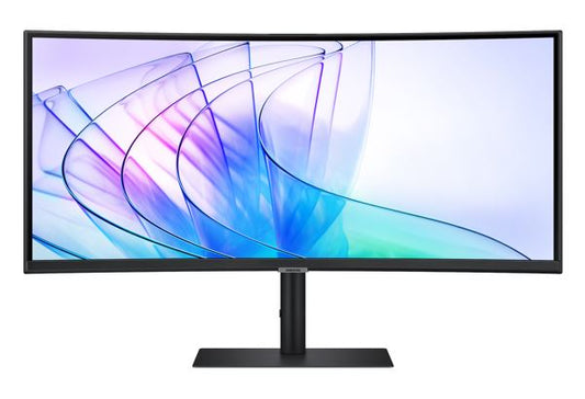 Samsung 34' ViewFinity S50GC UWQHD Ultra 3000:1 100Hz 3440x1440 21:9 5ms 350 cd/ã¡ HDR10 VA DP HDMI USB-C Hub LAN Webcam Tilt HAS Swivel VESA 3YR