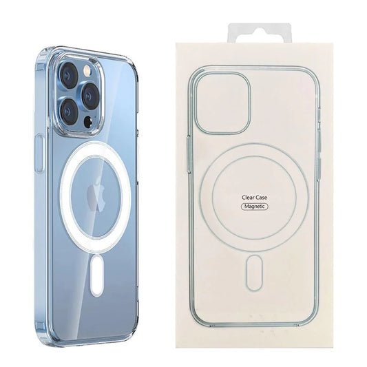 USP Apple iPhone 17 (6.3') Clear Case with MagSafe - Built-in magnets, Scratch Resistant, Crystal Clear,Shockproof, 5 Years Warranty