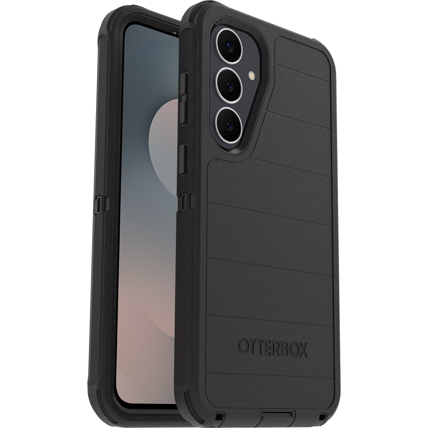 OtterBox Defender Pro Samsung Galaxy S25 FE 5G (6.7') Case Black -No Retail Packaging- (77-99250), DROP+ 7X Military Standard, 7 Years Warranty