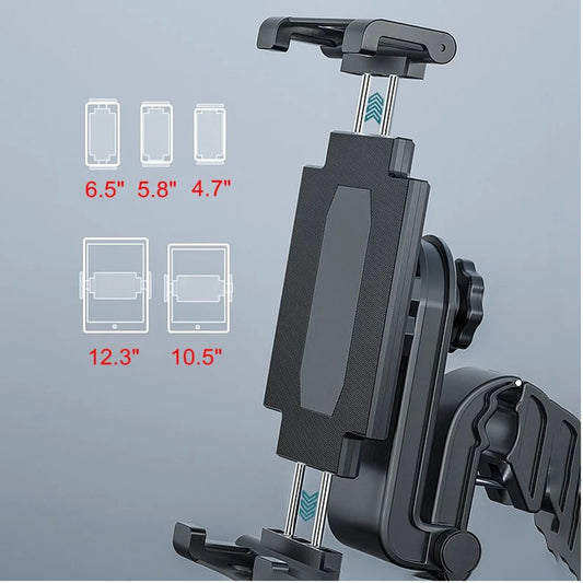 USP Universal In-Car Tablet Mount Dash Windscreen Holders - Black, Compatible with tablets 7â11.9', Portrait/landscape viewing, Perfect mounting