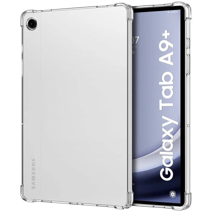 USP Samsung Galaxy Tab A9+ (11') Clear Case - Slim Design, ShockProof, Camera Protection, Perfect-Fit, Tough & Durable, 3 Years Warranty