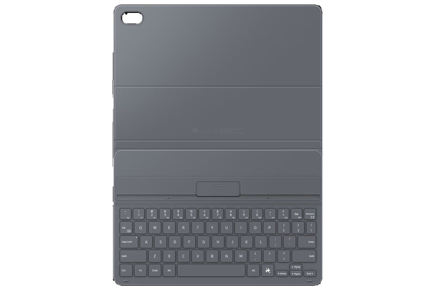 Samsung Galaxy Tab S11 Book Cover Keyboard Slim - Black(EF-DX730UBEGWW), Magnetic, Slim and Lightweight, AI Key, 6 Months Warranty