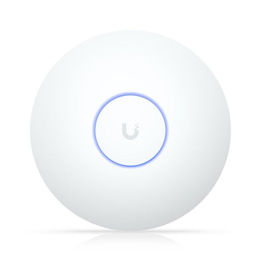 Ubiquiti U7 Long-Range,Compact,Ceiling-mount WiFi 7 AP,5 Spatial Stream,Extended Signal Range,Cover Up To 160mÂ², 300+ Device *POE Adapter Not Include*