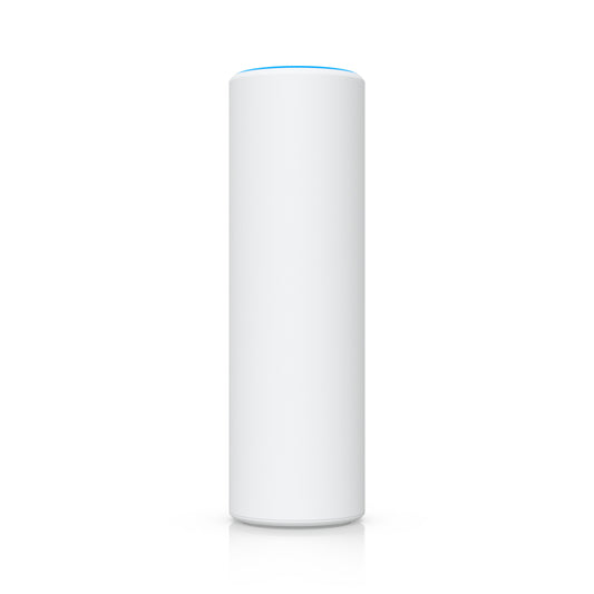 Ubiquiti U7-Mesh, Compact Indoor/Outdoor WiFi 7 AP, Integrated Long-Range Antenna System.