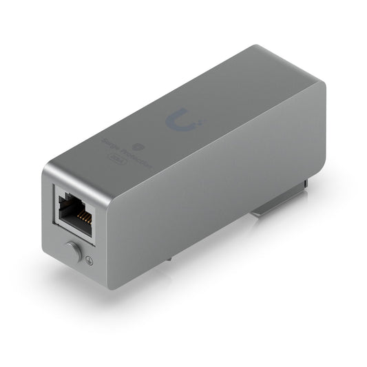 Ubiquiti Ethernet Surge Protection,Bidirectional Protection 10 GbE, PoE++,20kA Surge Discharge Indoor Instal,Wall/DIN Rail Mount,Multiple Grounding