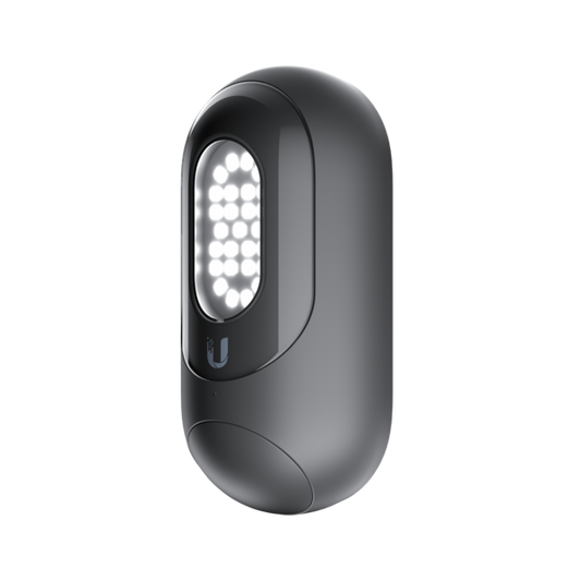 Ubiquiti UniFi Smart Flood Light, Unifi Protect Ready, Long Distance Motion Sensor, 550 Lumens, IPX5 Waterproof Housing, PoE (802.3 af)