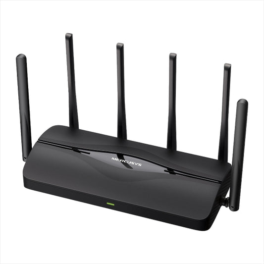 Mercusys MR37BE BE6500 Dual-Band Wi-Fi 7 Router, 1Ã 2.5 Gbps WAN port, 1Ã 2.5 Gbps LAN port and 2Ã 1 Gbps LAN ports