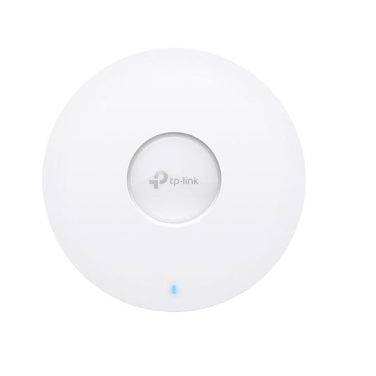 TP-Link EAP613 Omada AX1800 Ceiling Mount WiFi 6 Access Point, 574Mbps at  2.4 GHz + 1201 Mbps at 5 GHz,  2ÃInternal Antennas, MU-MIMO, Seamless Roami