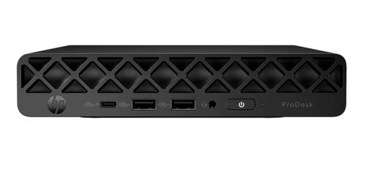 HP Pro 4 Mini G1i Desktop PC Intel U7-265T 16GB 512GB SSD WIN11 PRO Intel vPro Graphics GbE WiFi6 DP HDMI USB-A RJ45 KB+Mouse 3yr OS Wty