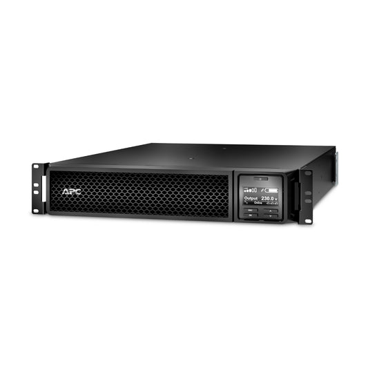 APC Smart-UPS 1500VA/1500W Online UPS, 2U Rackmount, 230V/10A Input, 6x IEC C13 Outlets, Lead Acid Battery, W/ Network Card, W/ Rail Kit